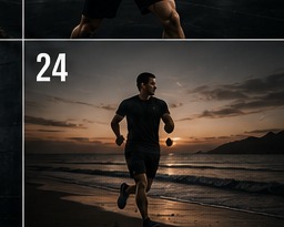 Carrera por la playa
