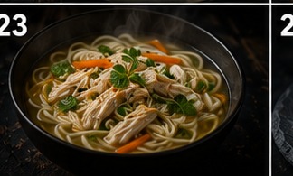 Wok de pollo y verduras al curry rojo