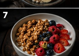Bowl de yogur y granola casera