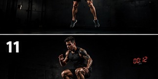 Kettlebell swings HIIT